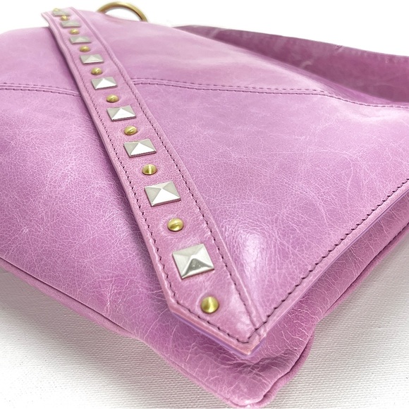 NWT HOBO *Rare* Zander Leather Bag in Lilac - Picture 12 of 15